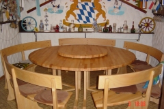 eine runde Sache für den Partyraum