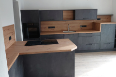 Küche mit Kochinsel