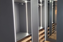 begehbarer Kleiderschrank