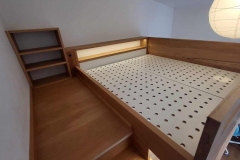 Hochbett mit LED-Beleuchtung