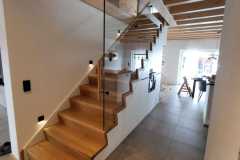 Treppe aus heimischer Eiche